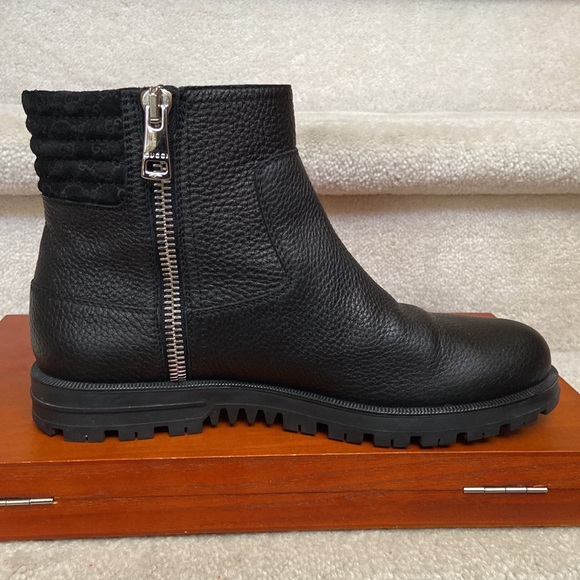 gucci leather ankle boots - Picture 8 of 16